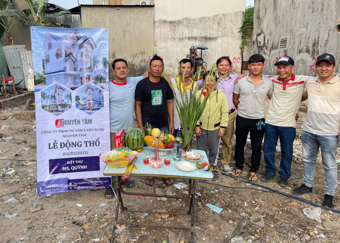 Khởi công công trình Nguyên Tâm